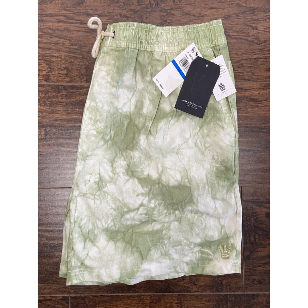 Junk Food Clothing Men's XL Ford Twill Shorts 3 Pocket Sage NEW - Picture 1 of 5